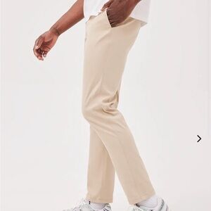 Outdoor voices tech twill birdie pant khaki size small